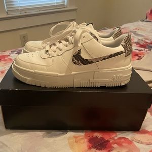 Nike snakeskin sneakers